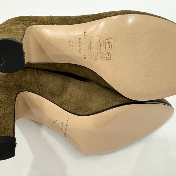 Club Monaco genuine suede ankle booties NEW - Picture 5 of 8